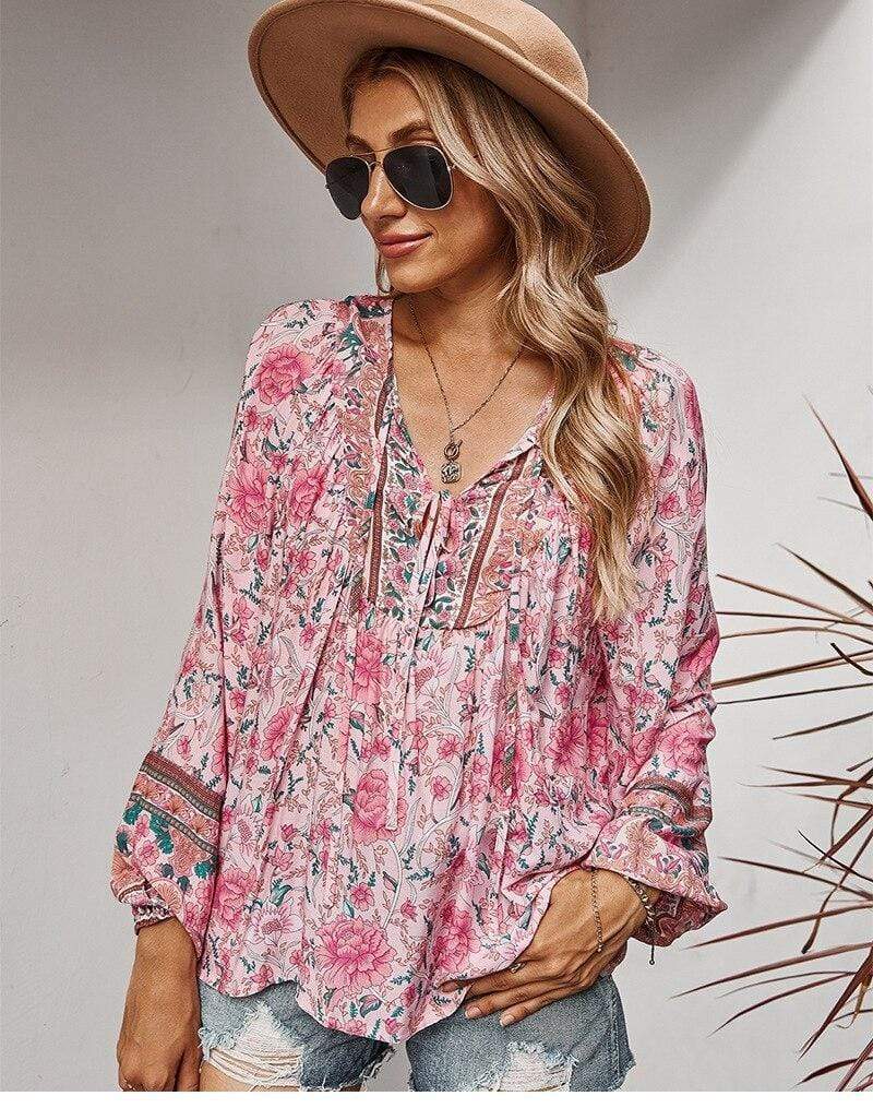 Ginie | Summer Boho Blouse